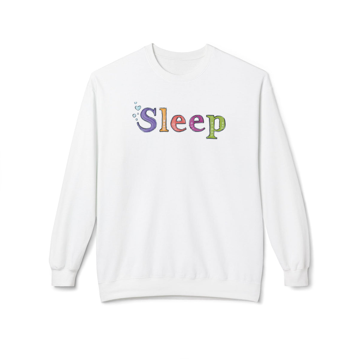 Don't Sleep | Unisex Midweight Soft-style Fleece Crewneck Sweatshirt