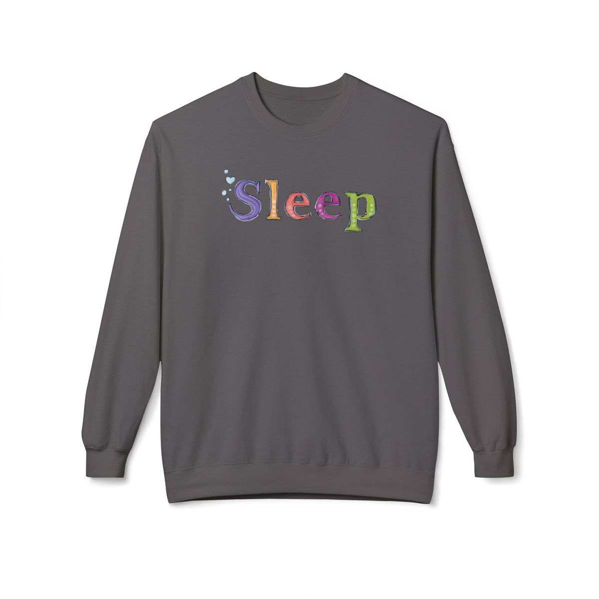 Don't Sleep | Unisex Midweight Soft-style Fleece Crewneck Sweatshirt