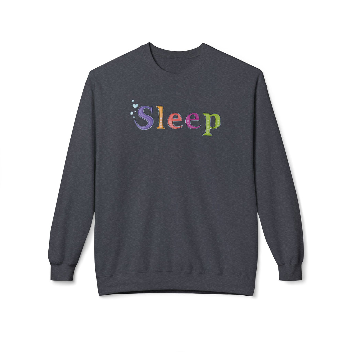 Don't Sleep | Unisex Midweight Soft-style Fleece Crewneck Sweatshirt
