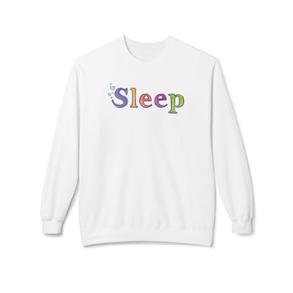 Don't Sleep | Unisex Midweight Soft-style Fleece Crewneck Sweatshirt