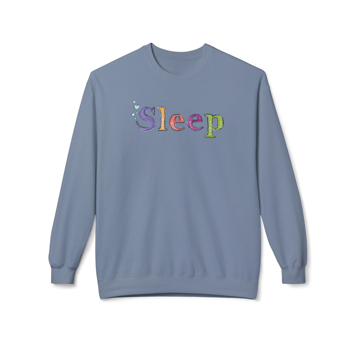 Don't Sleep | Unisex Midweight Soft-style Fleece Crewneck Sweatshirt